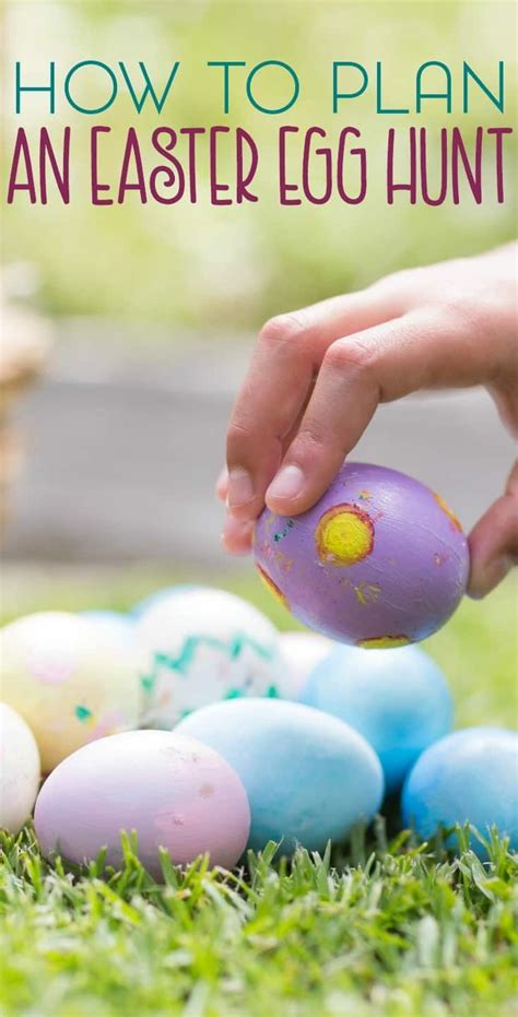 Dye wooden craft beads orange or white. How to Plan an Easter Egg Hunt for Multiple Age Groups ...