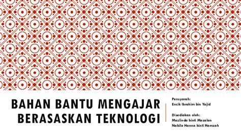 Gabungkan & satukan file pdf secara online, dengan mudah dan gratis. Download PDF - Bahan Bantu Mengajar Berasaskan Teknologi ...