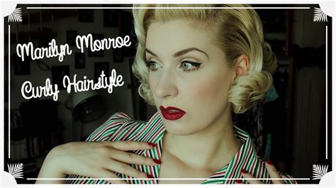 My favorite iron is hot tools ($40 ulta) and use. Curly Marilyn Monroe Hair / Easy Vintage Locken - YouTube