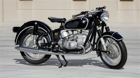 Conspicuous on the back is the security lock and chain, which is not big enough! 1967 BMW R60/5 | S36 | Las Vegas 2019