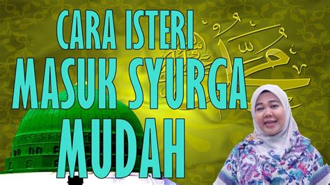 Albums et singles de ustazah datuk norhafizah musa. Ustazah Norhafizah Musa - Cara Para Isteri Boleh Masuk ...