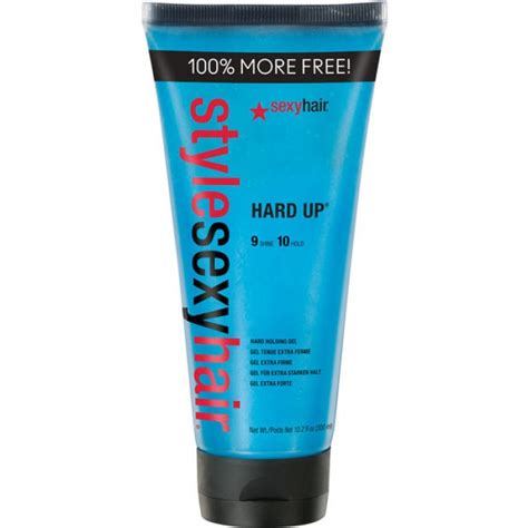 Allsun ultra aqua hair shine gel wax 500ml red barber. Sexy Hair Style Sexy Hair Hard Up Hard Holding Gel 5.1 Oz