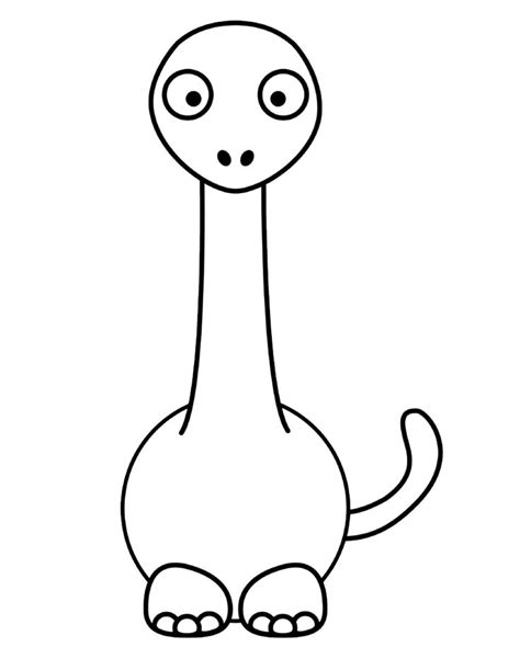 Cartoon dinosaur coloring page to print and color. Template 3 | Dinosaur coloring pages, Dinosaur coloring ...