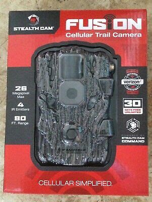 Adding an additional camera to a plan, there is a $5 per month additional camera charge. Stealth Cam Fusion Cellular Trail Camera - Verizon ...
