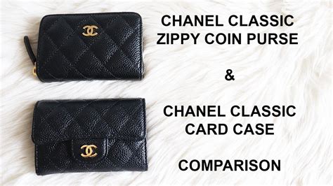 It is worse on the front than on the back, but it does affect both sides. CHANEL CLASSIC CARD CASE n ZIPPY COIN PURSE COMPARISON ...