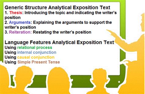 A thesis is an example of analytical exposition text. Choosing Accredited School: Example of Analytical ...