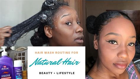 Instead, rinse with cold or lukewarm water, as it will help seal up the cuticle and lock in your fresh color, says cleveland. Hair Wash Routine Natural Hair| Heat Damage|Rice Water ...