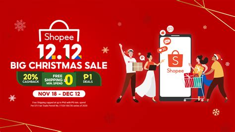 Shopee Launches 12.12 Big Christmas Sale! |Geekschicksten