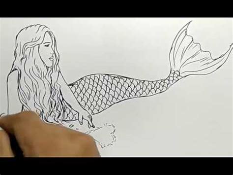 Sketsa mewarnai gambar barbie princess sketsa mewarnai sumber : Sketsa Mewarnai Putri Duyung - Gambar Mewarnai Gratis
