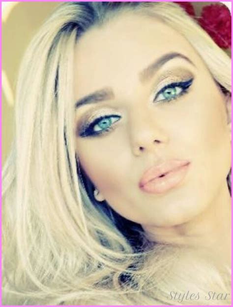 At that time, the process of making a smokey eye was really very simple. awesome Eye makeup for blue eyes blonde hair | Gorgeous ...