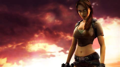 Wallpaper : anime, Lara Croft, Tomb Raider, screenshot, computer ...