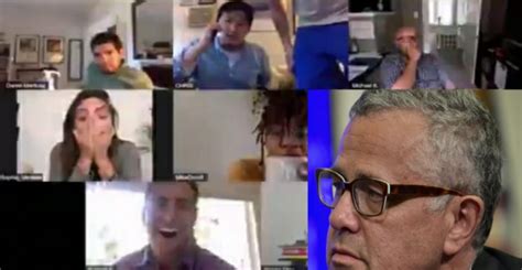 The new yorker suspended reporter jeffrey toobin after he was caught masturbating during a zoom call last week with new yorker and wnyc radio members, according to a report. Jeffrey Toobin Leaked Zoom Video That Got Him Suspended