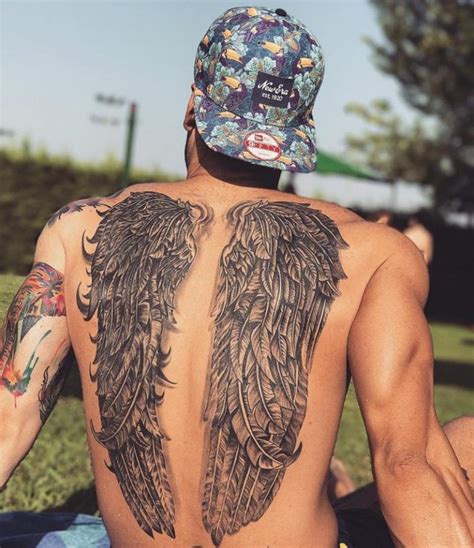 Picture hd abstract cross angel wings tattoo designs best. 128+ Amazing Wing Tattoos to Adorn Your Skin | Wings ...