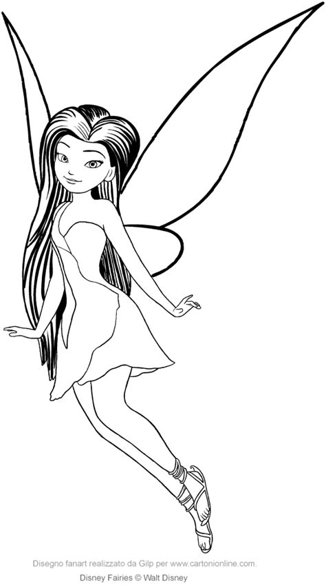 Disney fairy tinkerbell coloring pages tinkerbell is very beautifull cartoon characters, maybe your kids also likes this disney fairy tinkerbell characters. Silvermist (Disney Fairies) coloring pages