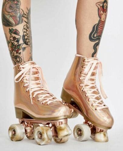 Maybe you would like to learn more about one of these? New Impala Rose Gold Roller Skates Metallic Pink