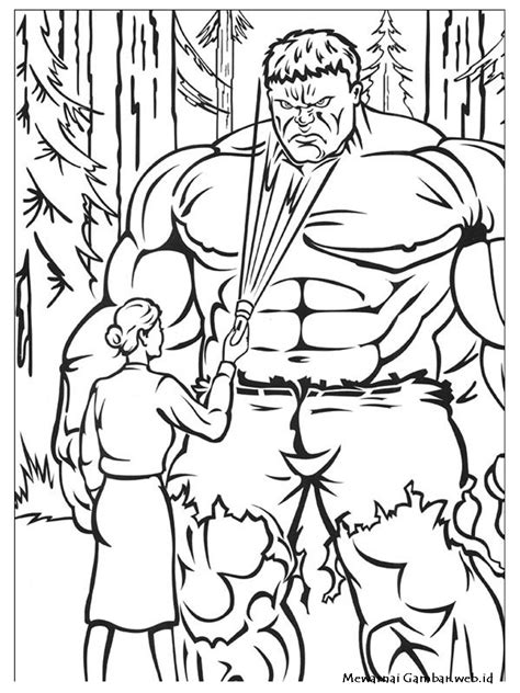 Mewarnai gambar sketsa hulk coloring pages hulk coloring pages. Mewarnai Gambar Hulk | Mewarnai Gambar