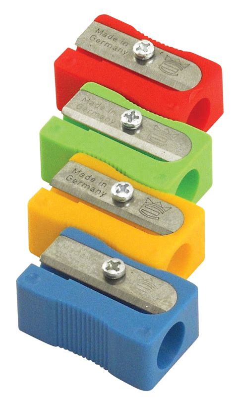 You can sharpen your pencils with a scalpel as opposed to a pencil sharpener. The Pencil Grip Pencil Sharpener, Assorted - SCHOOL ...
