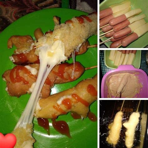 Cheese corn dog recipe korean street food ▷ get full recipe here! Buat Corn Dog Super Senang