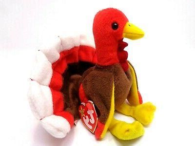 How to determine the value of your beanie babies. TY GOBBLES the TURKEY Beanie Baby ~Plush Beanbag