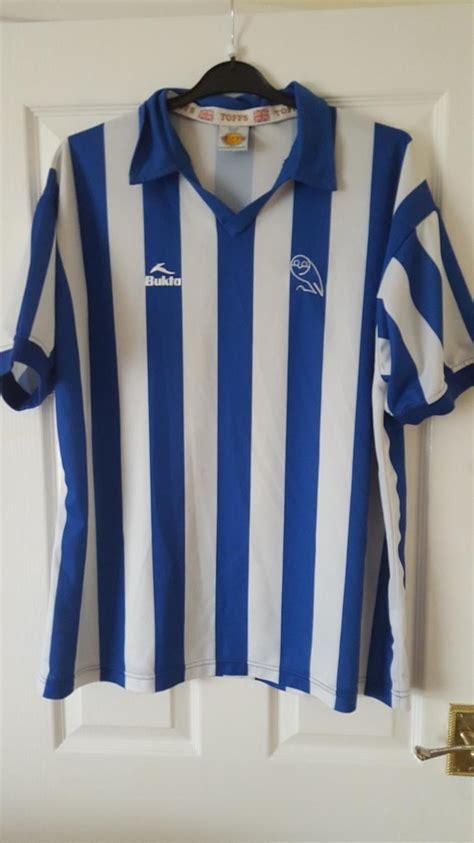 Sheffield wednesday fc, sheffield, united kingdom. Sheffield Wednesday Retro Replicas football shirt 1982 ...