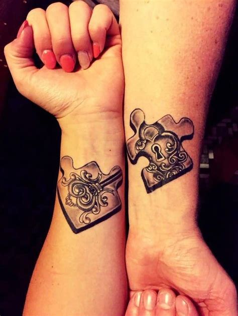Puzzle heart tattoo designs 70 puzzle piece tattoo designs for men. 25 Couple Tattoos Ideas Gallery Matching Tattoos Married ...