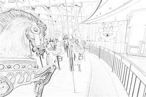 Received my coloring book today and was very disappointed in it. Santa Cruz Beach Boardwalk Coloring Pages