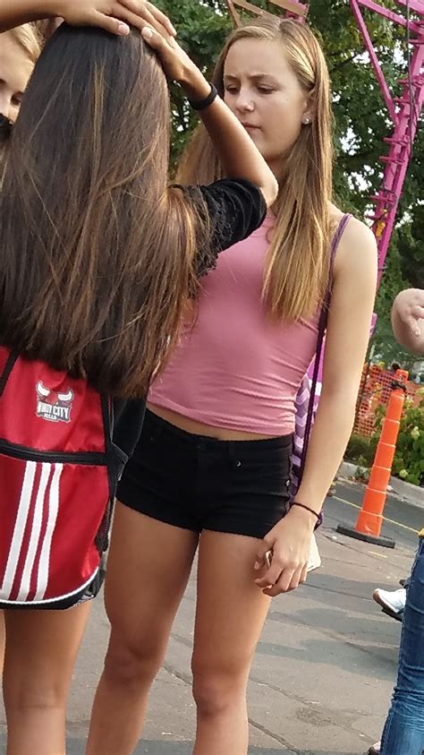 A picture taken, generally of a woman, without her knowledge or consent. Hs Teens in Really Tight Shorts (Busted) - CreepShots