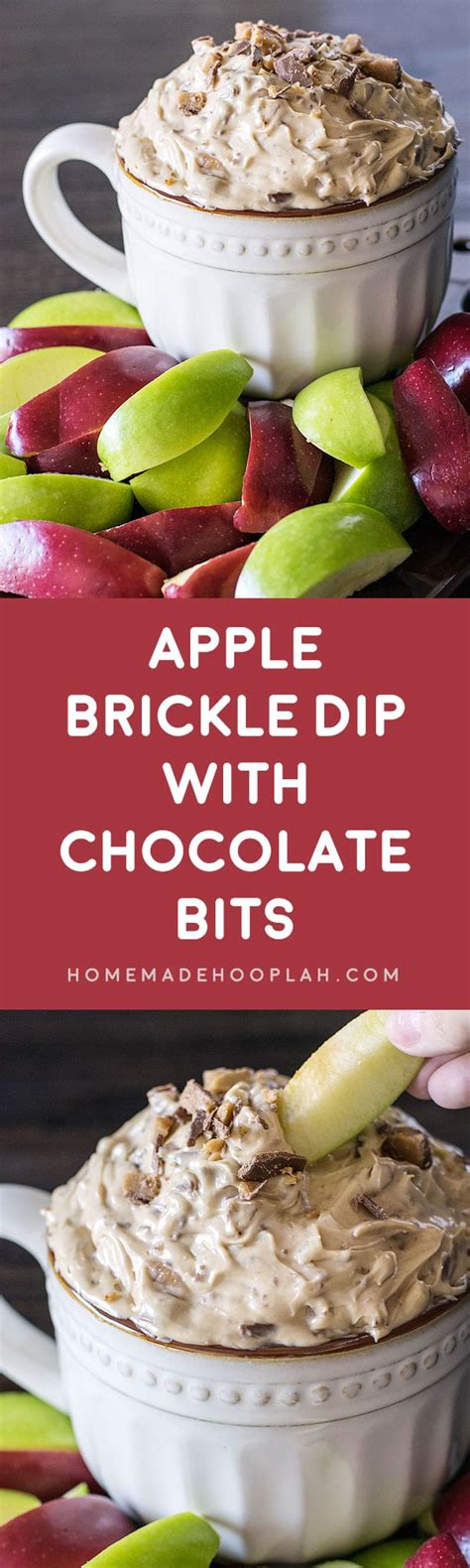 Will bitcoin have another large dip soon? Apple Brickle Dip with Chocolate Bits - Homemade Hooplah