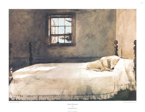 This fine art archival pigment print is a high quality reproduction of wyeth's 1965 original watercolor, master bedroom. 'Master Bedroom' Poster - Andrew Wyeth | AllPosters.com