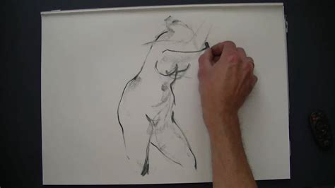 Aktenzeichen xy … ungelöst (fernsehsendung). Malkurs,Aktzeichnen 2, Kohle auf Papier.Fgure drawing - YouTube