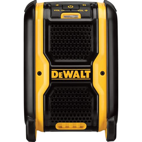 With three different options that you can select from whether you are going just for the bluetooth speaker, ordering an extra 20 v battery pack. DEWALT 12 Volt/20 Volt Max Worksite Bluetooth Speaker ...