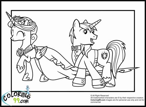 My little pony cartoon series revolves around colorful ponies with a unique symbol on their flanks. My Little Pony Coloring Pages Princess Cadence Wedding ...