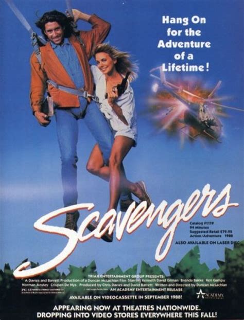 While scavenging generally refers to carnivores feeding on carrion. Scavengers 1987 | Download movie