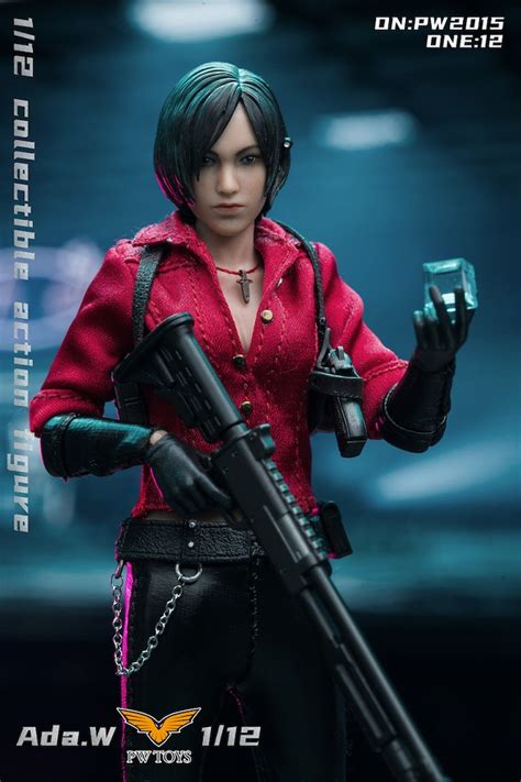 Green leaf studio, zombie crisis, huntress, gls007, 绿叶, resident evil, 绿叶艾达王: PWTOYS 1/12 PW2015 Ada Wong エイダ アクションフィギュア バイオハザード