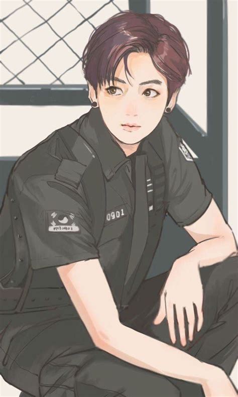 Image of yimeizhu bts fanart on twitter just thought it would be. Pin on NekoSuki Kpop Fanart.