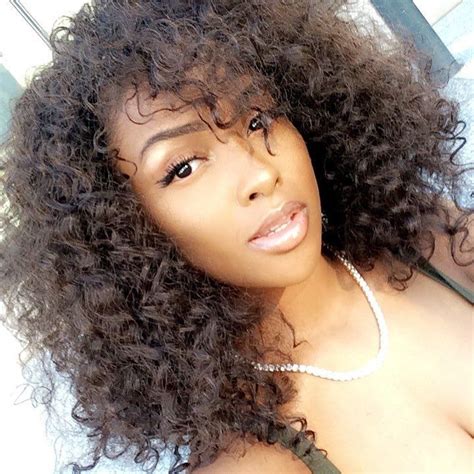Big Curls || @missmuneri || @outre_hair Quick Weave half ...