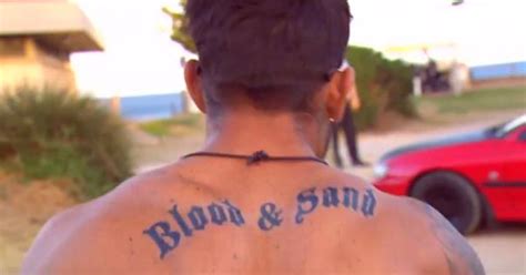 They are the kind of tough guy gang who start random fights and one of the members actually has the words blood and sand tattooed across his back. Home And Away teases new 'River Boys' are coming | TV WEEK