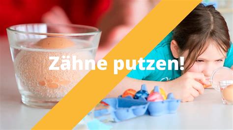 Einfache experimente für zuhause 03/2020. Zähne putzen! - Experimente für zuhause - YouTube