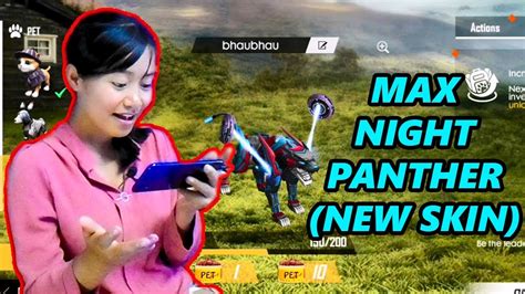 Event kendaraan di ff gratis night panther free fire ini juga merupakan salah satu bentuk perayaan tahun baru. MAXING the NIGHT PANTHER (New Pet) - Garena Free Fire ...