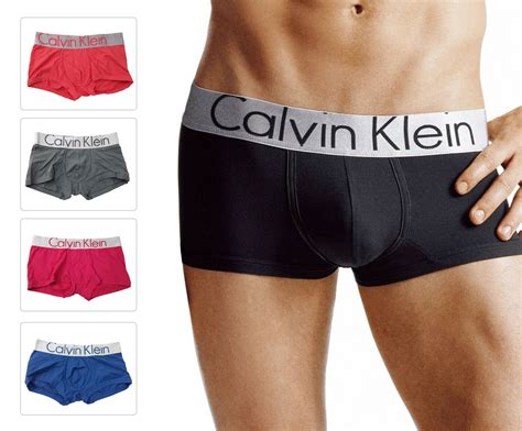 Les boxers calvin klein homme ont toujours connu un grand succès. Calvin Klein Men's Boxer Acier Micro Low Rise Trunk Sous ...