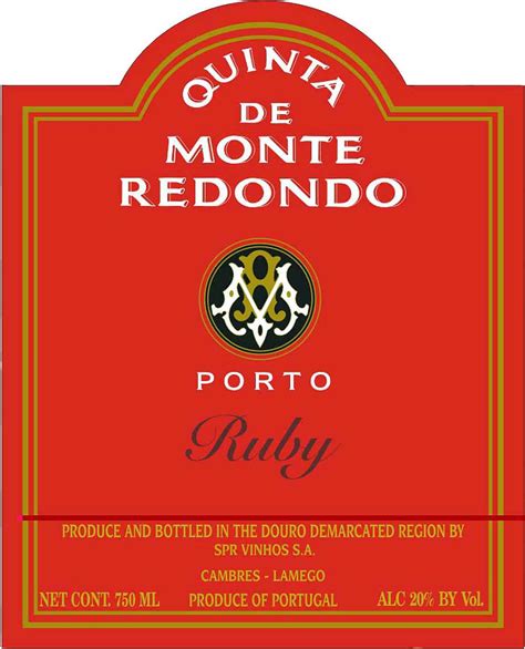 A place in the sun has properties for everyone. Quinta de Monte Redondo - Ruby Port NV | Monsieur Touton ...