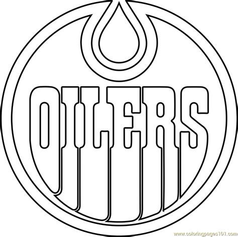 We have 11 free oilers vector logos, logo templates and icons. Edmonton Oilers Logo Coloring Page - Free NHL Coloring ...