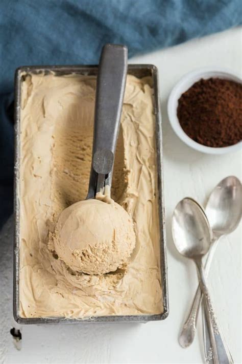 Whip the remaining sweetened cream and set aside. Homemade Coffee Ice Cream | Recipe | Coffee ice cream, Ice ...