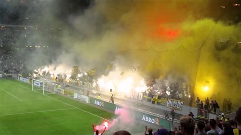 Djurgarden (host) and aik (guest) tournament: AIK vs Djurgården 1-0 Blink och rök 2 halvlek - YouTube