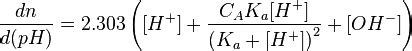 Let's consider a diprotic acid h2a to which a monoacidic alkalinity is known to be a buffer capacity (and therefore it is what we have called cb). How do you calculate buffer capacity? | Socratic