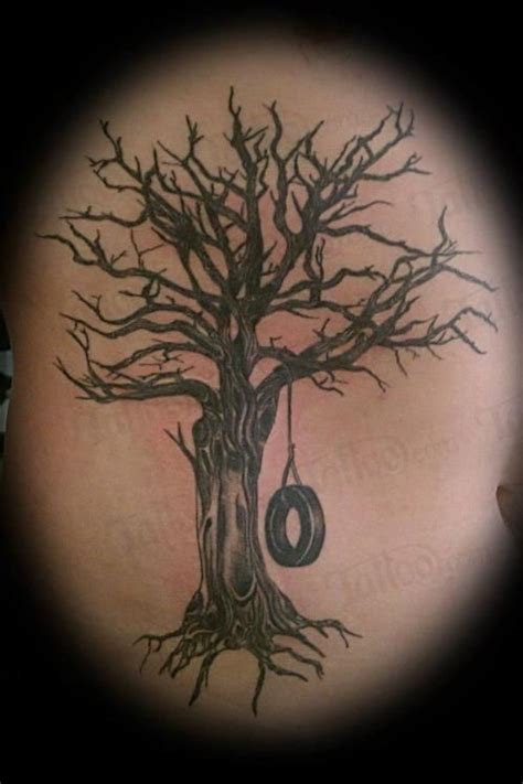 Trees are symbols of life and eternity, but a dead tree has a much more somber meaning. Pin by Brandy Phillips on Tire tattoos | Dead tree tattoo ...