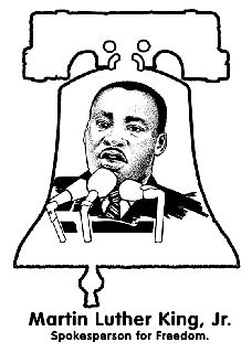 King led nonviolent boycotts and marches, and inspired many people through his speeches. Martin Luther King, Jr., Day | Free Coloring Pages ...
