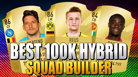 Fifa best men's player of the year 2019: THE BEST 100K HYBRID FIFA 18 SQUAD BUILDER - YouTube