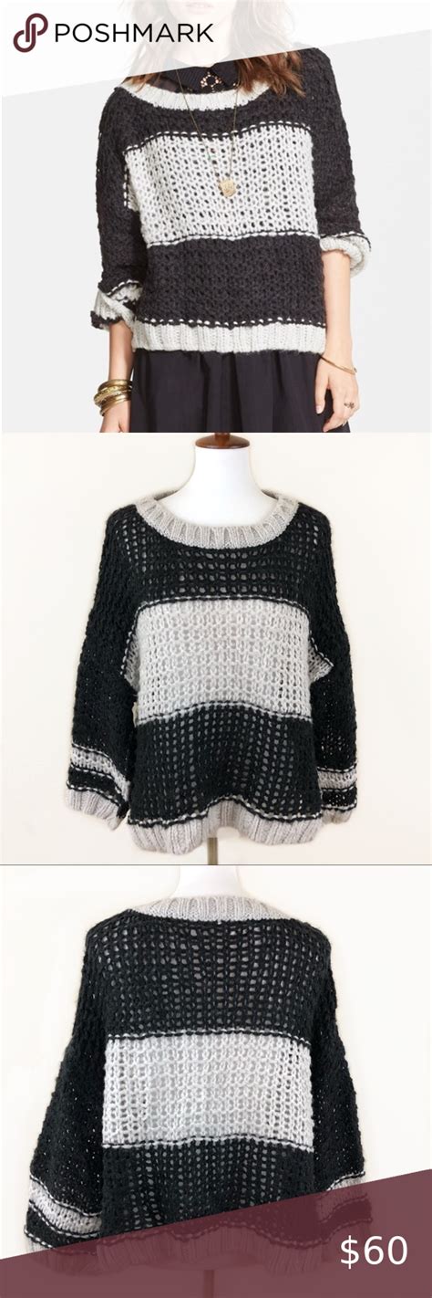 Get the recommended comfort chunky yarn at red heart. Free People Monaco Open Knit Chunky Sweater in 2020 ...