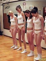 Humiliating gyno check for busty brunette girl. Young amateur couple passed nude gyno exam together ...